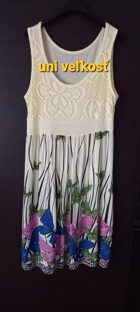 Letné šaty uni veľkosť, 