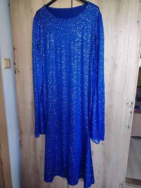 Jedinecne saty modre a cervene l a xxl, l / xxl