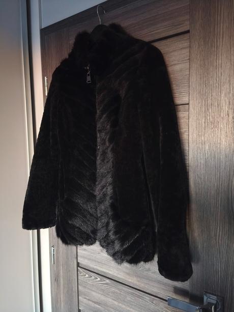 Luxusny kozusok norka + strihana ovecka, s