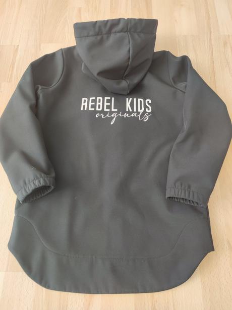 Rebel softshellová bunda, rebel kids,128