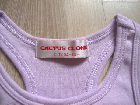 Svetlofialové tričko cactus clone č.92/98, 92