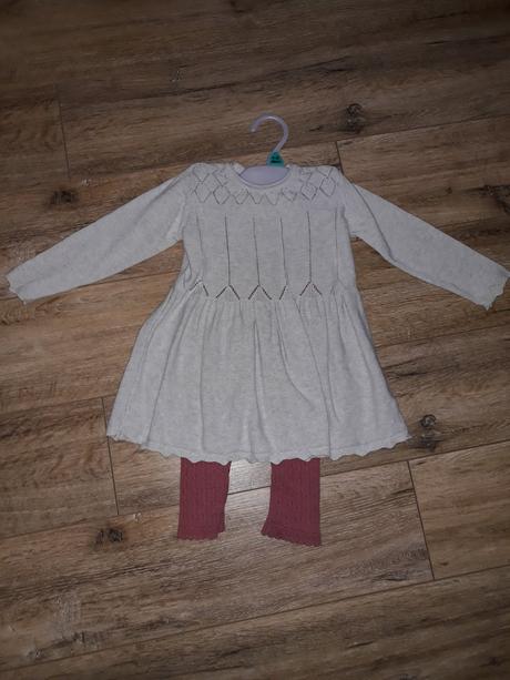 Šaty + leginky, f&f,86