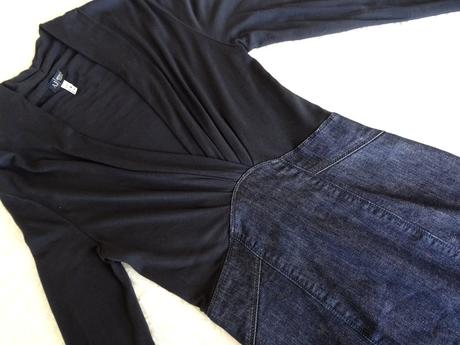 Denim armani jeans, šaty veľ. xs, armani,xs