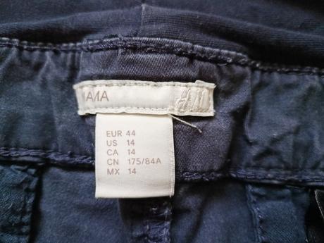 Tehotenské nohavice, h&m,44