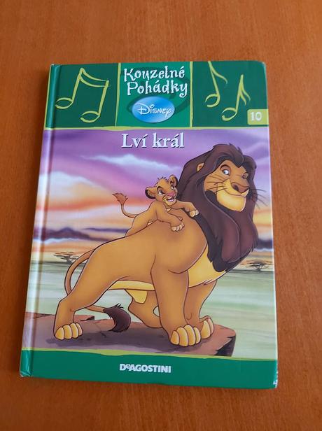 Detská kniha lví král, 