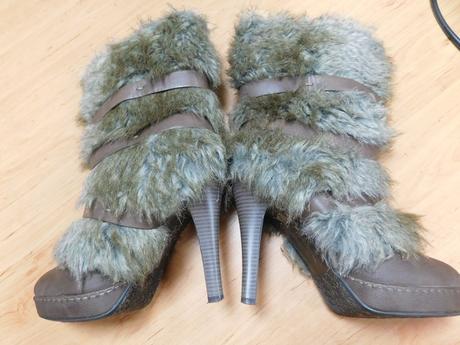 Čižmičky s kožušinkou, humanic,39