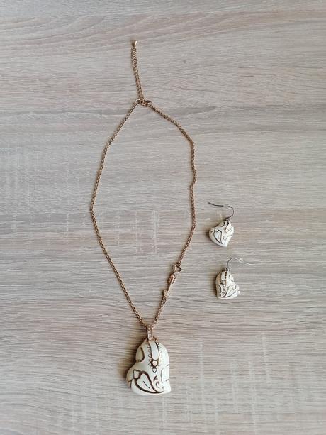 Set bižutérie srdiečko,