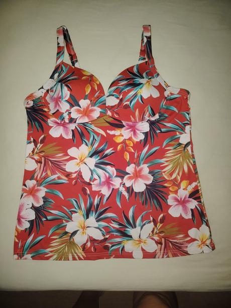 Tankiny top, litex,44