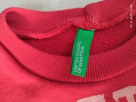 Detská mikina benetton, veľkosť 3-4 r., benetton,104