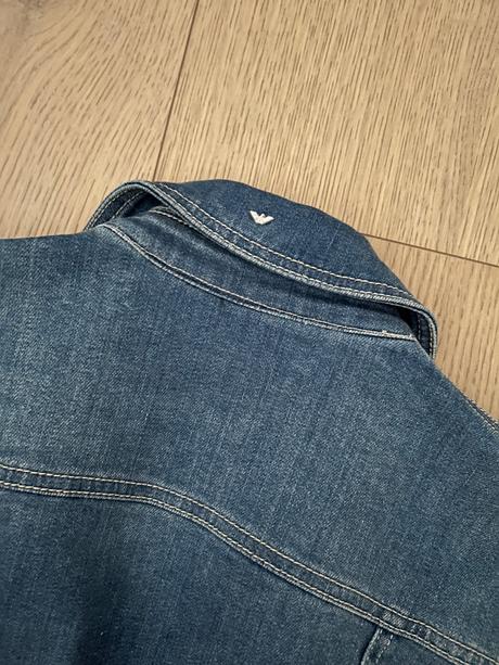 Armani riflová / denim bunda m štýlovka, armani,m