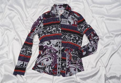 Luxusná úpletová dámska košeľa melaepomo, 38