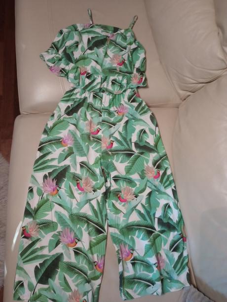 Ponúkam dievčenský letný overal, h&m,140