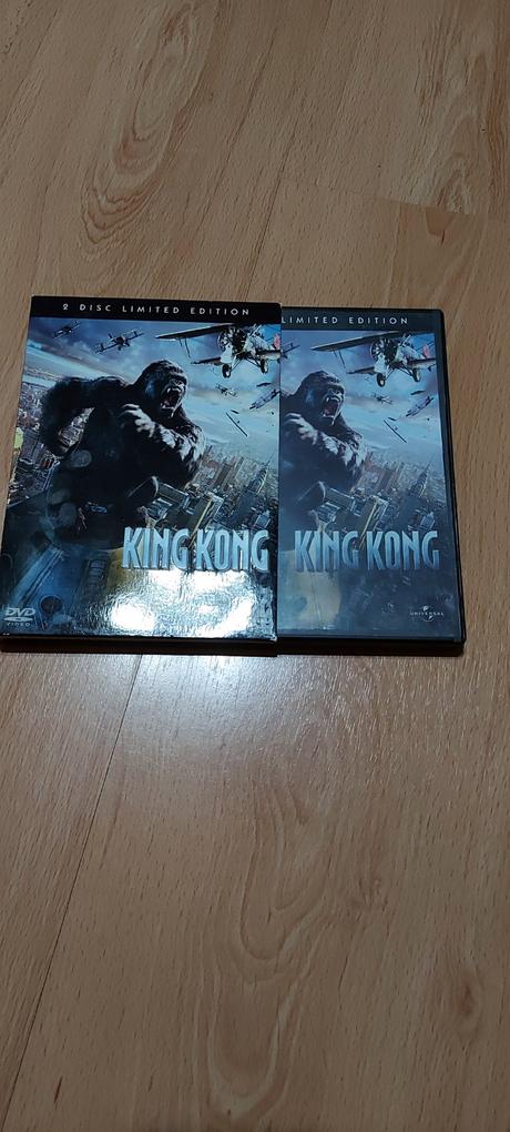 Dvd video king kong, 