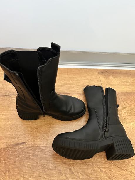 Čierne čižmičky, deichmann,31