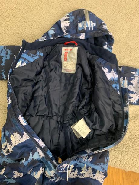 Reima puhuri zimná kombinéza 98/104, reima,98