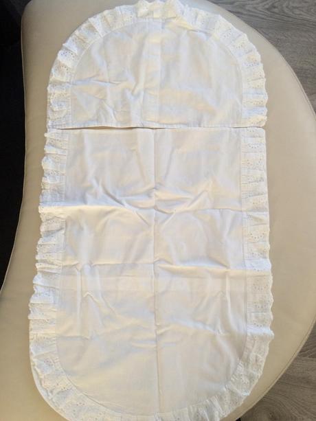 Biele návliečky pre bábätko nové, 