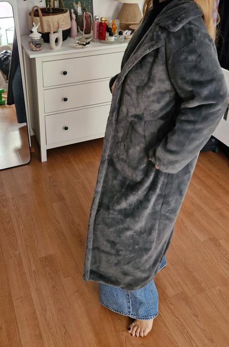 Kožuch z umelej kožušiny notre-v, l