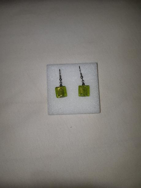 Krasne zelene antialerg.naušnice 4,90e-2,90, 