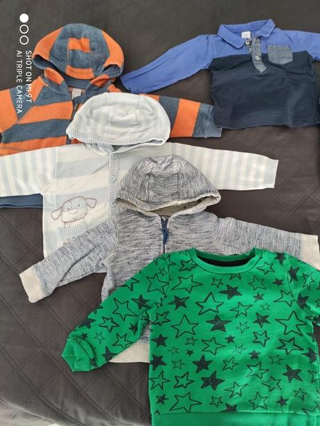 Mix oblečenia - veľkosť 74, 68–80