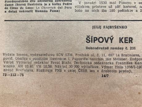 Dobrodružné romány 70te roky 3ks, 