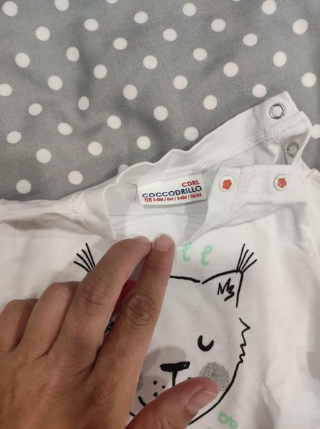 Tričko s dlhým rukavom, coccodrillo,68