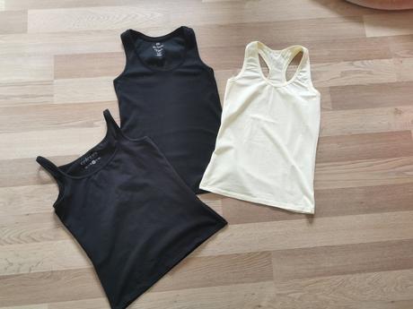 3 tričká /tielka na leto, f&f,m