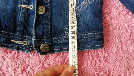 Riflová bunda 2-3 r, debenhams,98