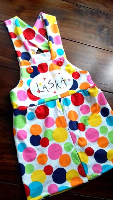 Suknička na traky láska, 50 - 122