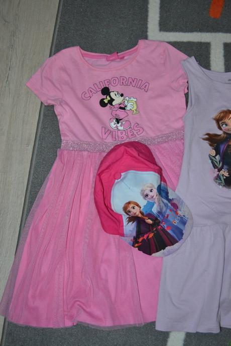 Šaty pre dievčatko h&m v.122/128...5ks, h&m,122