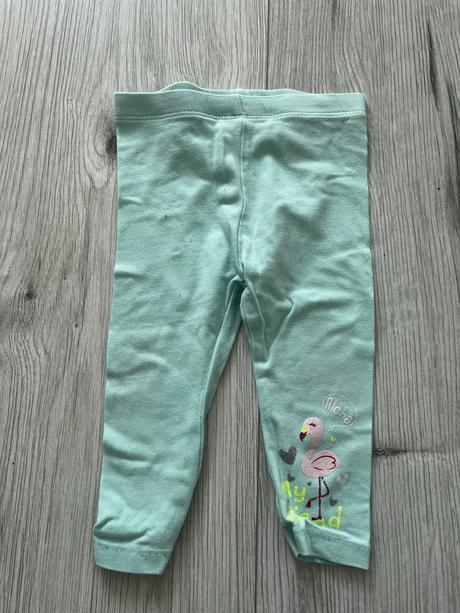 Bledozelené legíny, baby,74