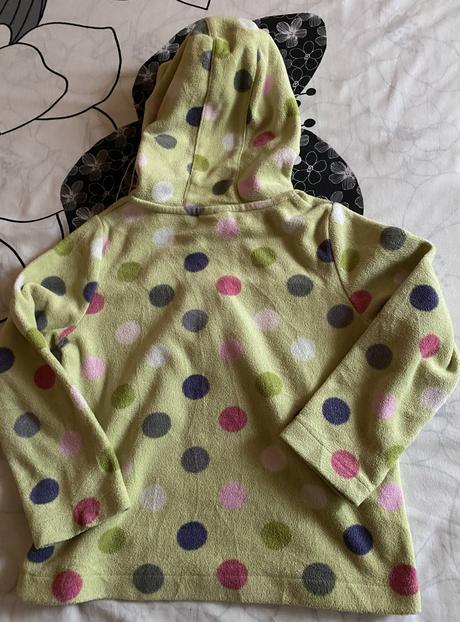 Flisová guličková mikina s kapuckou next v. 104, next,104