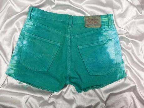 Kvalitné riflové kraťasy, s