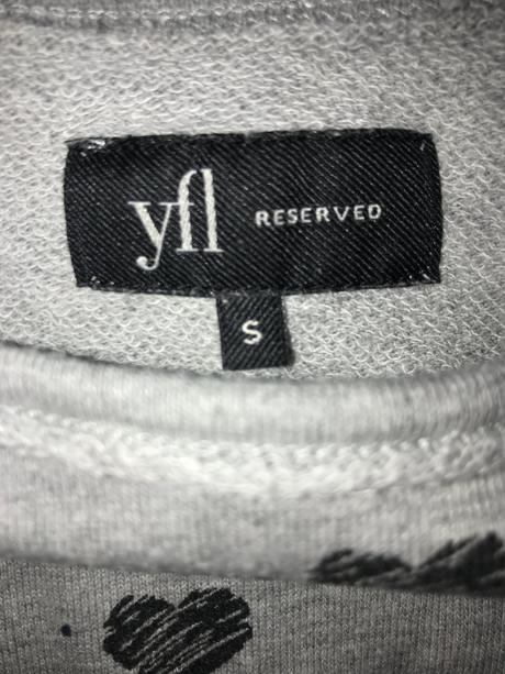 Tričko so srdiečkami, reserved,s