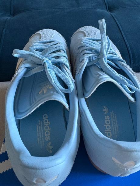Bledomodré tenisky 38 2/3, adidas,38