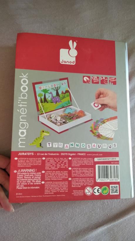 Magnetky dinosaury janod, 