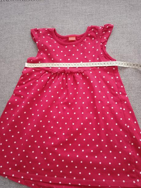 Set 2x skrátené legíny + 2x šatičky kidoki, 104