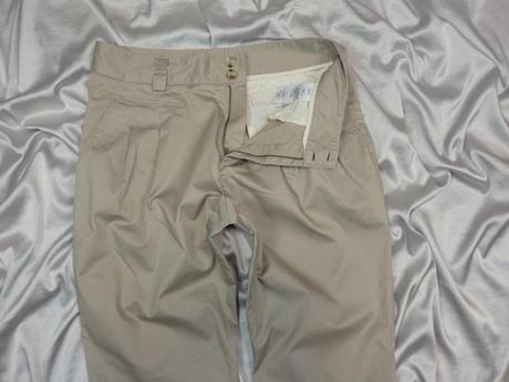 Luxusné béžové nohavice, 38