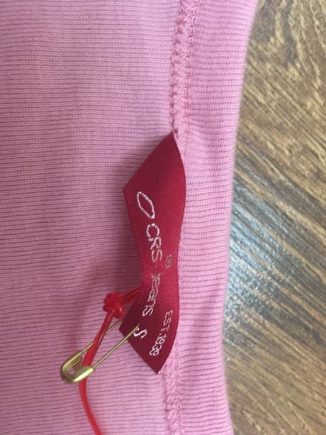 Ružové tričko cross, s