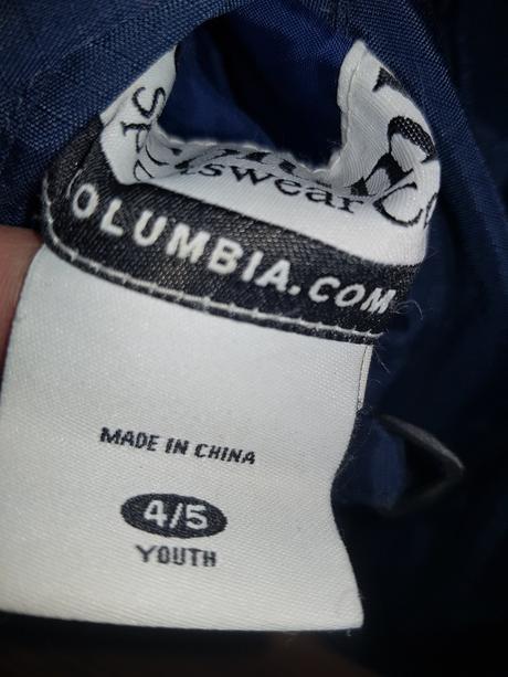 Obojstranná paperova bunda, columbia,110