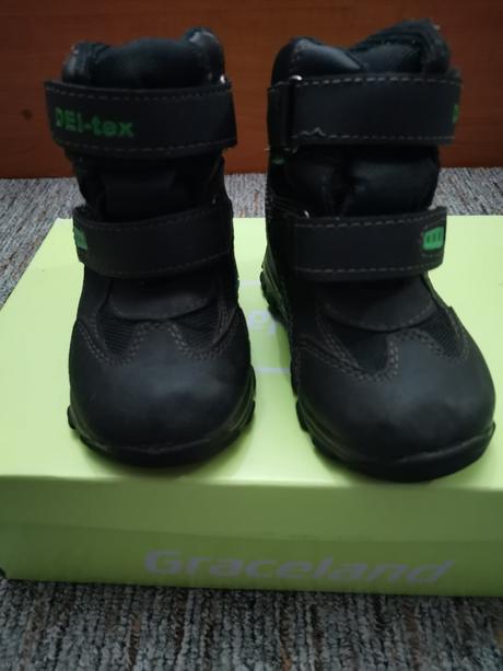 Detské teplé vysoké snehule, dei-tex,22