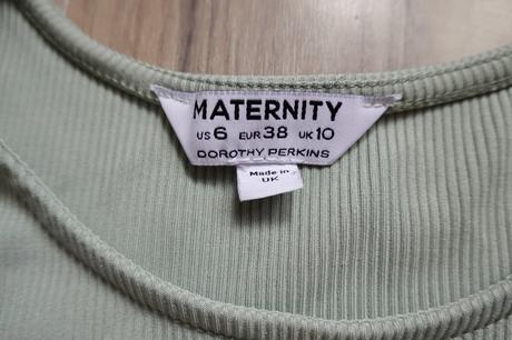 Vrúbkované tehotenské šaty dorothy perkins, dorothy perkins,38