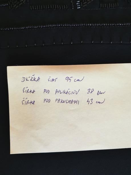 Čierne kokteilove šaty, veľkosť 38, 38