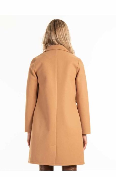Dámsky hnedý kabát, gate,m