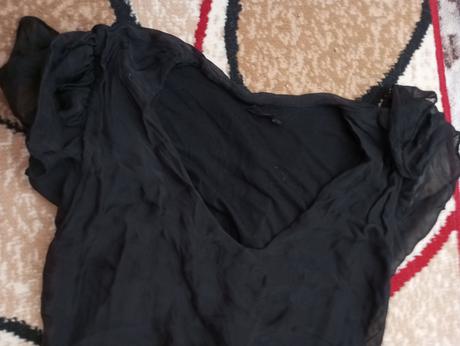 Dlhé čierne saty, xl