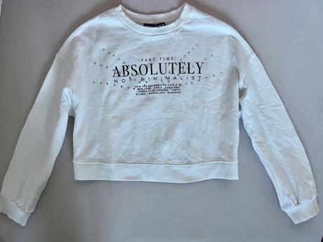 Tally weijl biela mikina vel.m, tally weijl,m