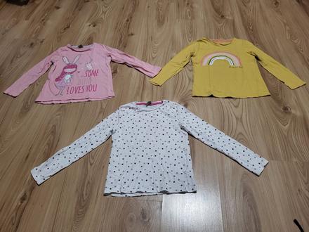 Tričká dl.rukáv, 128