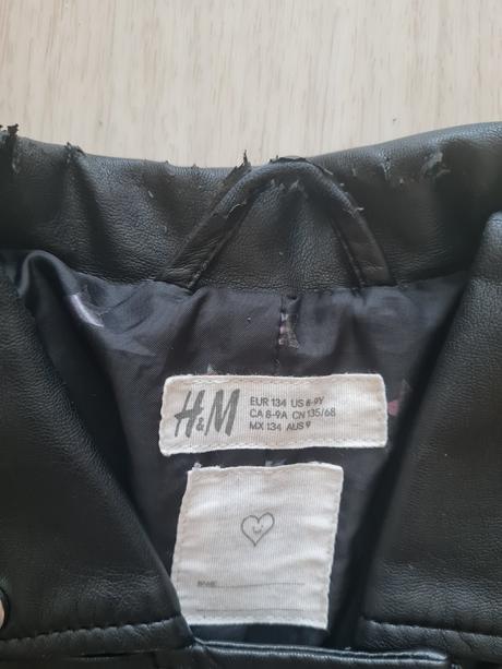Kozenkova bunda h&m 134, h&m,134