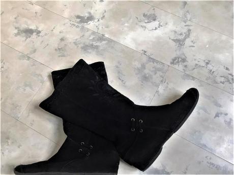 Semišové kožené čižmy 39/40, 39