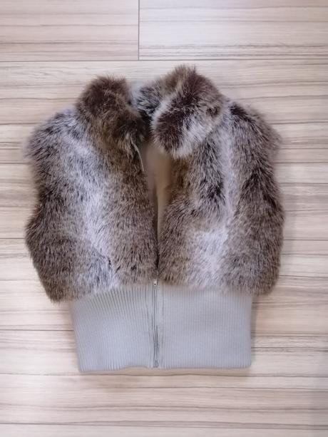 Vesta kožúšok, xs