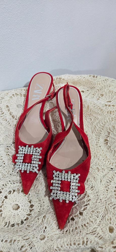 Kožené topánky zara, zara,38